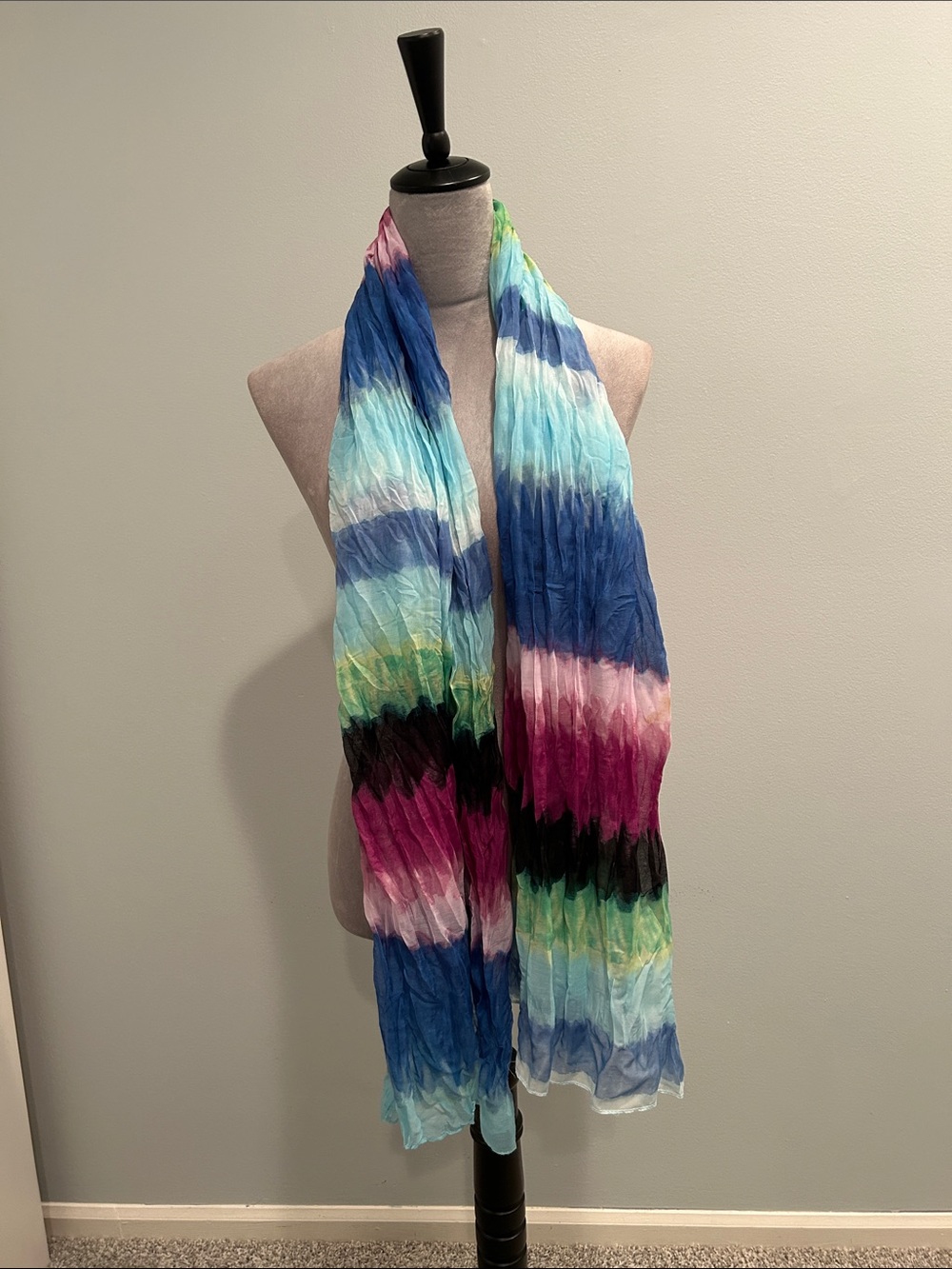 Loft Colorful, Crinkly, Large Scarf